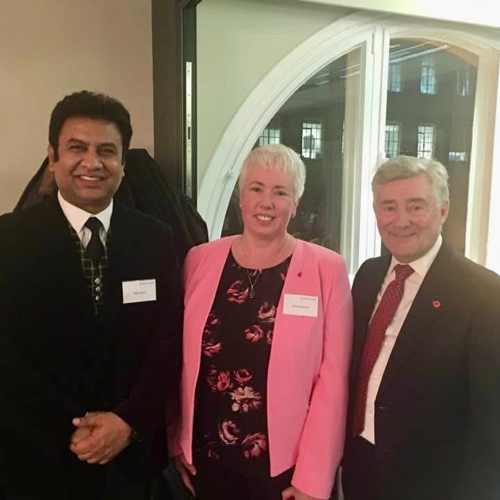 Nasir Bashir with professional guests
